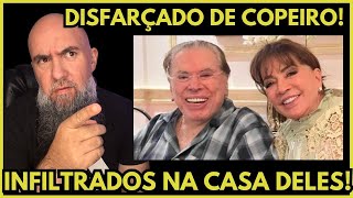 GENTE DO MANTO DISFARÇADOS NA CASA DO SILVIO  FORAM PEGOS  WAGNÃO [upl. by Mikes]