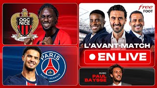 OGC Nice  PSG  Vivez l’avant match au stade avec Free FOOT  Alexandre Ruiz [upl. by Pavel]