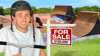 I’m Buying an Abandoned Skatepark for my Backyard [upl. by Bunow]