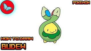 How To Draw Pokemon  Budew [upl. by Nafets243]