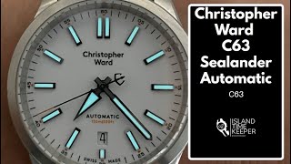 Christopher Ward C63 Sealander Automatic Unboxing No Commentary No Audio [upl. by Alby]