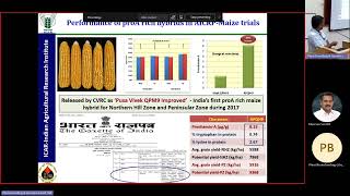 Guest lectureEnhancement of bioavailability of micronutrients in maize through genetic approaches [upl. by Araes]