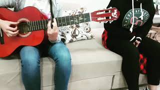 Eylem Aktaş Söyleyemedim♫ Gitar ☞Dilan kardeşim ❤ [upl. by Adnic810]