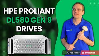 HPE ProLiant DL580 Gen9 Drives  Solid State Drives  Hard Drives  How to Test with HD Sentinel [upl. by Ecyarg]