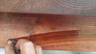 How to darken stain on wood with same stain and fix the wrong color [upl. by Faye969]