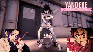 Shinobu KiIIs Everyone with Katana 🦋  Yandere Simulator 202X Mode [upl. by Irotal127]