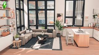 STUDENT APARTMENT Speedbuild inThe Sims 4 [upl. by Aenaj8]