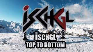 Ischgl LONGEST RUN 10km Top To Bottom  Snowboard [upl. by Sidoma]