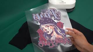 How To Sublimate On Dark Shirts Using Vision Sublimation HTV [upl. by Ardnazil]