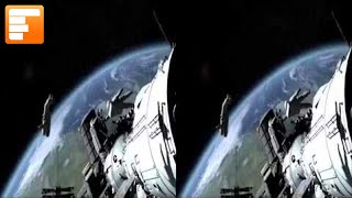 Redshift 3D  Spacewalk short action movie [upl. by Oran]