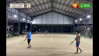 Gello  Rheez  Jaylo  Hepe  Sundown Tennis Doubles Tournament [upl. by Audrit614]