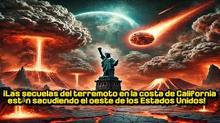 ¡Las secuelas del terremoto en la costa de California están sacudiendo el oeste de los EstadosUnidos [upl. by Aiynat]