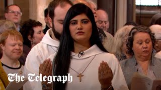 Lord’s Prayer led in Urdu during Easter Sunday service at Canterbury Cathedral [upl. by Barbaraanne340]