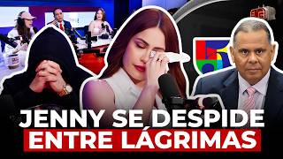 JENNY BLANCO SE DESPIDE DE ESTO NO ES RADIO ENTRE LÁGRIMAS TRAS ULTIMÁTUM TELEMICRO [upl. by Eekorehc386]