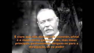 Entrevista de Arthur Conan Doyle Legendas em Português Espiritismo [upl. by Yentruoc]