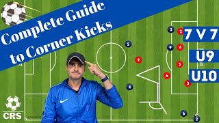 Master Corner Kicks at U9U10 7v7 [upl. by Ahsotan]