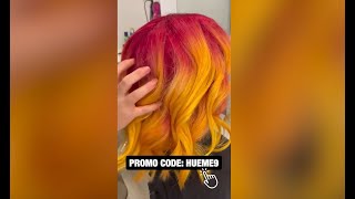 🌈 HueampMe Mask directdye color  deep conditioning base🌈 [upl. by Grimes609]