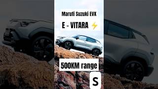 Maruti Suzuki EVX E Vitara evitara evcar marutisuzuki [upl. by Setiram611]