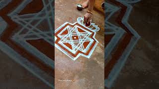 Friday Padi Kolam  Karthigai Madham Thamari Padi Kolam  Dwarkamaistyle🌺🔱 [upl. by Scheer332]