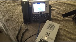 EMS ADA Elevator Phone Connected to VoIP PBX System [upl. by Seibold]