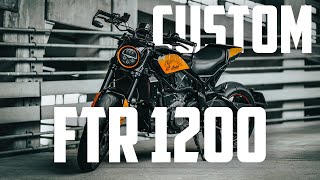 INDIAN FTR 1200 CUSTOM BUILT 3 THE REVEAL [upl. by Nolie822]