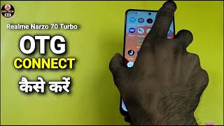 How To Connect OTG in Realme Narzo 70 Turbo [upl. by Sundin]