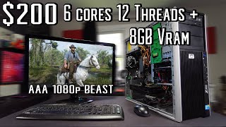 200 Complete AAA 1080p 60fps Gaming PC [upl. by Imoian]