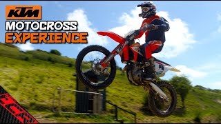 KTM Motocross Experience  Want To Try Motocross [upl. by Nyrad]