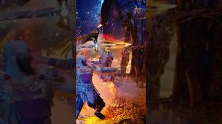 Kratos Fights Monsters gaming kratoseditz gamingedits godofwar godofwar2018 shortsfeed shorts [upl. by Anigger]