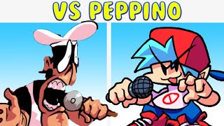 Friday Night Funkin Vs Peppino Oneshot Mod FNF Pizza Tower [upl. by Annoved]