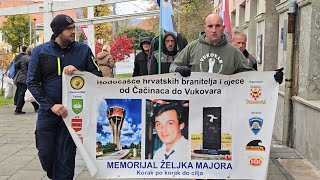 13Memorijal Željka Majora – Hodočašće hrvatskih branitelja i djece od Čačinaca do Vukovara [upl. by Singhal951]