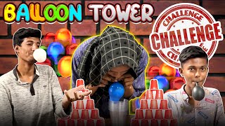 Balloon Tower Challenge  Office Vlog  The Real Fun [upl. by Allista324]