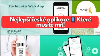 Nejlepší české aplikace 📱 Které musíte mít [upl. by Hilliard]