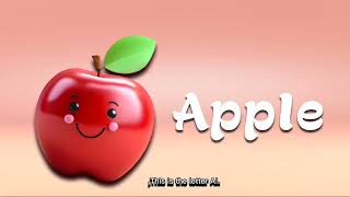 A for Apple Fun Alphabet Learning for Kids [upl. by Adnwahs170]