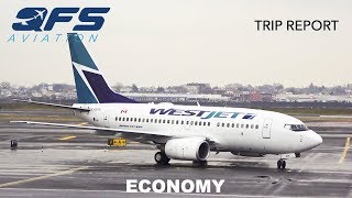 TRIP REPORT  WestJet  737 600  New York LGA to Toronto YYZ  Economy [upl. by Retse686]