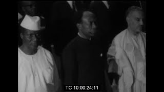 First Film Footage of Kwame Nkrumah 4 Years After His Overthrow  GuineaConakry  February 1970 [upl. by Ziladnerb]