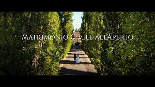 VIDEO MATRIMONIO IN ESTERNO A VILLA TOSCANINI [upl. by Nuhsed262]