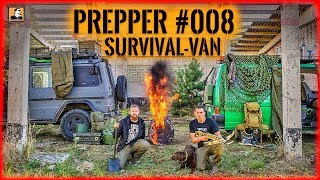 Flucht mit PREPPER NOTFALL VAN 008  ÜBERLEBEN im ERNSTFALL  Survival Mattin [upl. by Latsirc837]