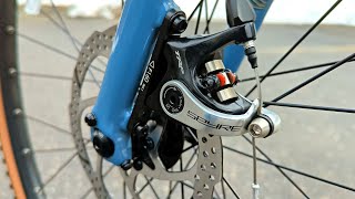 Close Look and Weight of TRP Spyre Flat Mount Road Bike Disc Brake Calipers [upl. by Trebreh]