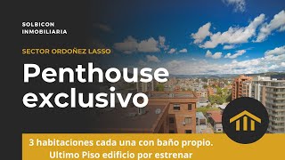 Penthouse 3 habitaciones en Cuenca  Ecuador [upl. by Aiksas703]