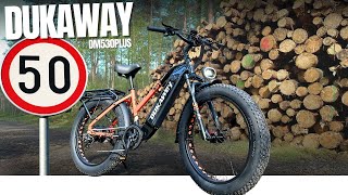 ⚡ DUKAWEY DM530 PLUS  VIEL ZU SCHNELL 🚀 EBike Test  Fatbike Test dukaway ebike fatbike test [upl. by Utica]