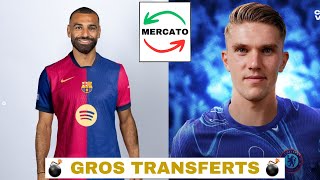 🚨 GROS TRANSFERTS 🔥 MERCATO 2025 ✅ [upl. by Heid]