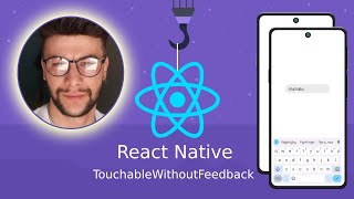 React Native  TouchableWithoutFeedback Kullanımı [upl. by Latvina]