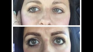 My Microblading Experience  10 Days of Healing [upl. by Araf]