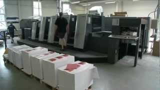 Neueste Technologie bei Druckerei Schwörer Heidelberg XL75 [upl. by Lecirg]