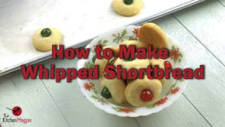 How to Make Whipped Shortbread [upl. by Neneek]