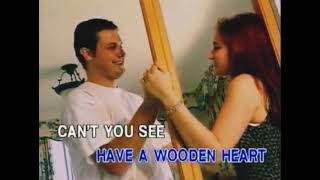 Wooden Heart  Video Karaoke Ivory [upl. by Emearg]