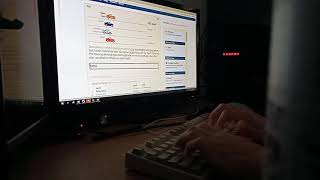 200 WPM Typeracer with Handcam [upl. by Oigaib]