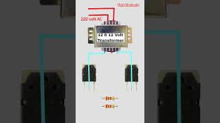 12 0 12 volt transformer  220 volt AC  220 CHM  TECHTOOLJH  shots shortsvideo electrician [upl. by Hannad]