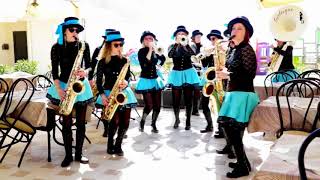 Girlesque Street Band  3 Sousaphone Lovers [upl. by Kattie245]